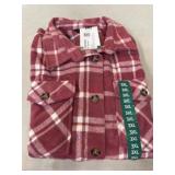 Womenï¿½s Plaid Shacket ï¿½ Size 3XL