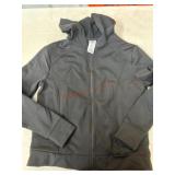 Black Girls Active Full-Zip Jacket Size L (10/12)