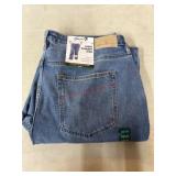 Denim Loose Straight Jeans, Size 18W