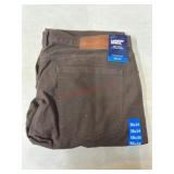 Landsï¿½ End Knit Twill 5-Pocket Pants, 38ï¿½34