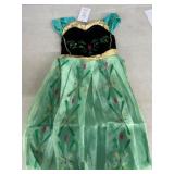 Childrenï¿½s Green Princess Dress with Embroidery