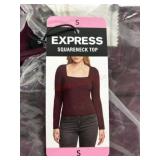 Express Square Neck Top in Size S