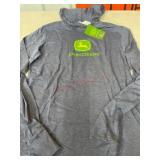 John Deere Long-Sleeve Heathered Shirt, Small