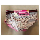 Hello Kitty Girlsï¿½ Briefs Size M/6 Set of 5