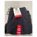 Womenï¿½s Black Jogger Pants (XS) with Drawcord Wais