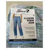 Seven7 Illusion Denim Jeans, Size L