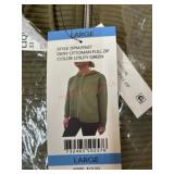 DKNY Ottoman Full-Zip Hoodie, Utility Green