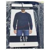 Mens small gap crew neck