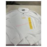 Mens medium pique polo