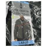 Mens large free county softshell jacket