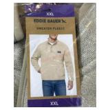 Eddie Bauer Sweater Fleece Pullover XXL