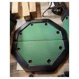 Poker table, portable table top