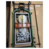 New 10 x 20 Jagermeirter ice cold shot lighted