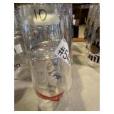 10 various Budweiser glasses