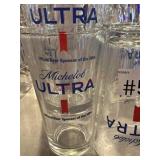 15 Michelob ultra glasses