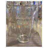 13 yuengling lager glasses