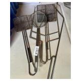 3- Fryer scoops and fryer tools