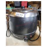Commercial soup kettle warmer