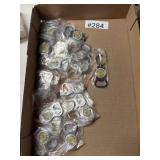 Flat of Heineken light bottle openers