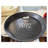 Jim Beam and Stolis serving trays