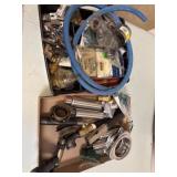 Miscellaneous plumbing and hardware supplies