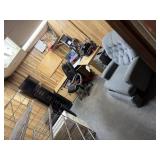 Office equipment. Three file cabinets, two