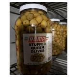 Three jars Roma stuffed olive