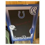 Indianapolis Colts Crown Royal A-frame chalkboard