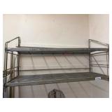 42 inch two shelf rack