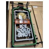 New 10 x 20 Jagermeirter ice cold shot lighted