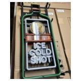New 10 x 20 Jagermeirter ice cold shot lighted