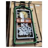 New 10 x 20 Jagermeirter ice cold shot lighted
