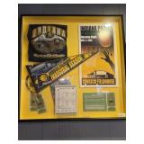 40 x 40 Indiana Pacers shadowbox