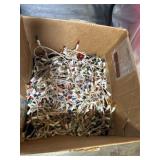Box of Christmas lights