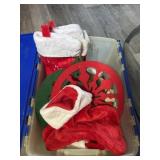 Tote of Christmas stockings