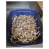 Tote of Christmas lights