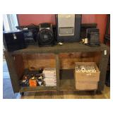 Rolling cart contents not included