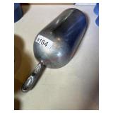 Stainless ice scoop