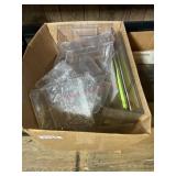 Lot of acrylic sign and brochure displays