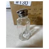 Box of 26 salt and pepper shakers