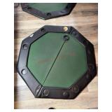 Poker table, portable table top