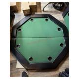 Poker table, portable table top