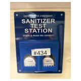 Sanitizer test station