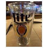 24 Miller light beer glasses