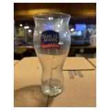 16 Samuel Adams, Boston lager  glasses