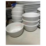 Lot of 9 rice bowls