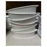 7- Au Gratin baking dishes