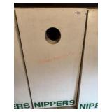 Nippers cornhole boards, no bags