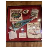 40 x 40 Indianapolis Indians shadowbox