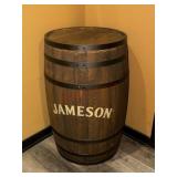 Jamison whiskey barrel